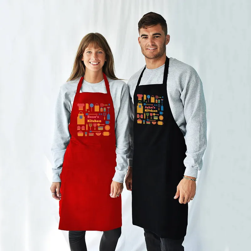 Personalised Chef Apron with Custom Name