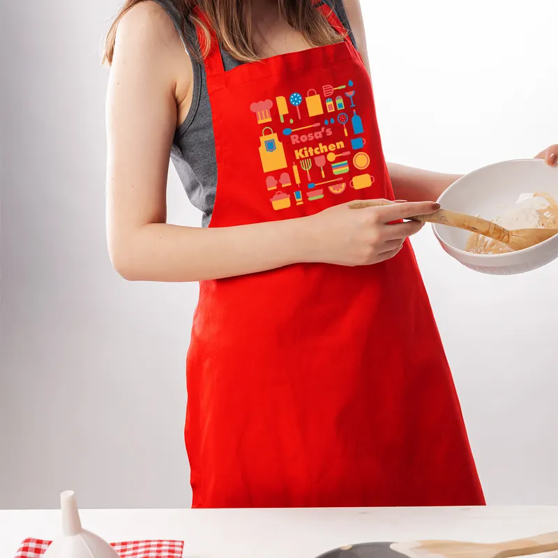 Personalised Chef Apron with Custom Name