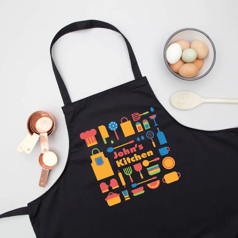 Personalised Chef Apron with Custom Name