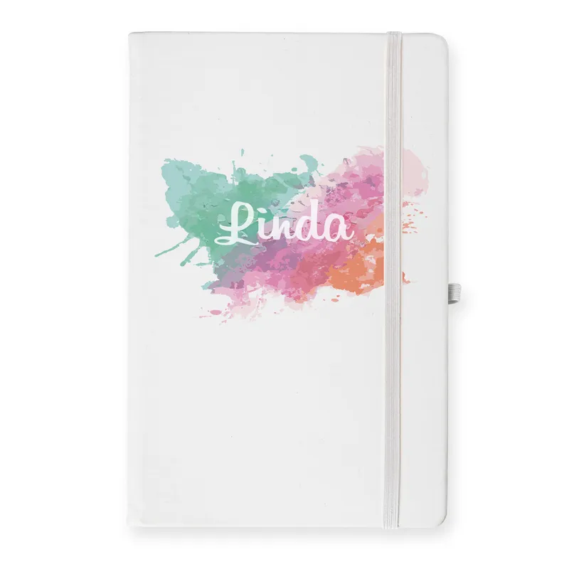 Name Printed Colourful Notebook