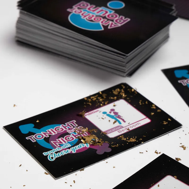Naughty Nights Scratch-Off Fantasy Game for Couples