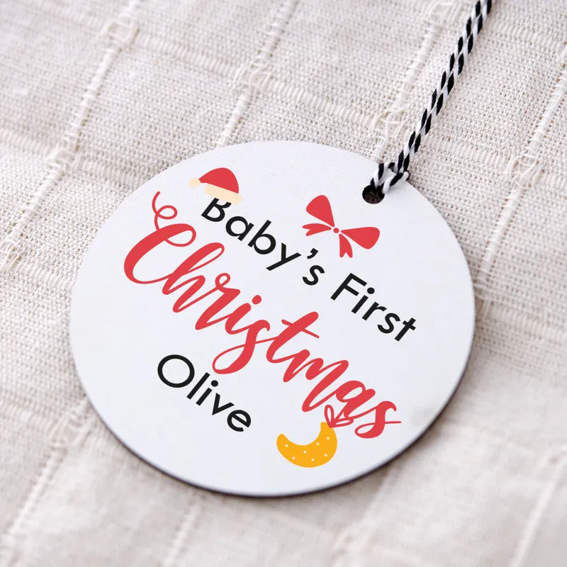 Newborn Design Personalised Decorative Tree Ornament
