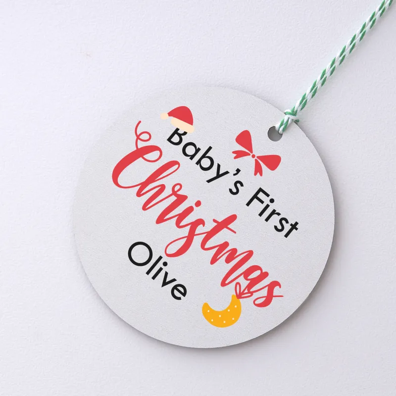 Newborn Design Personalised Decorative Tree Ornament