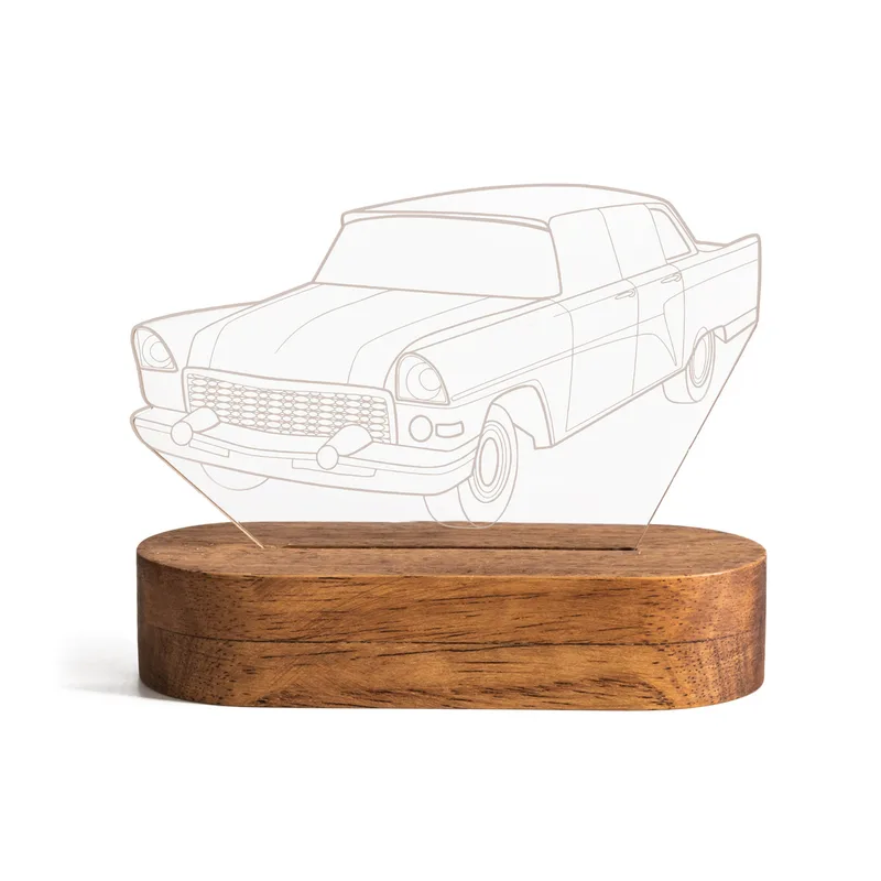 Nostalgic Car Enthusiasts 3D LED Lamp