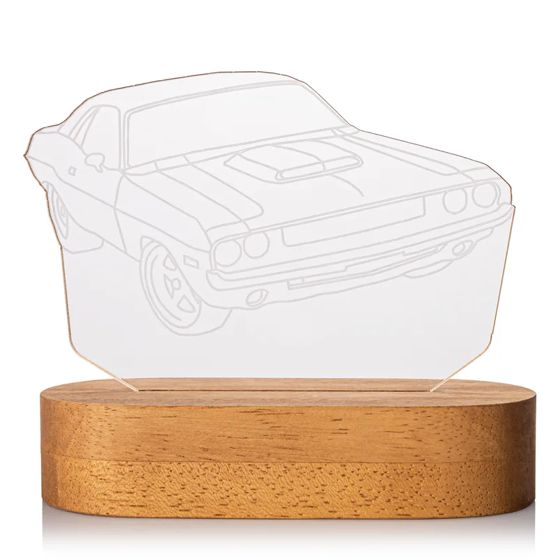 Nostalgic Sports Car Design Led Lamp