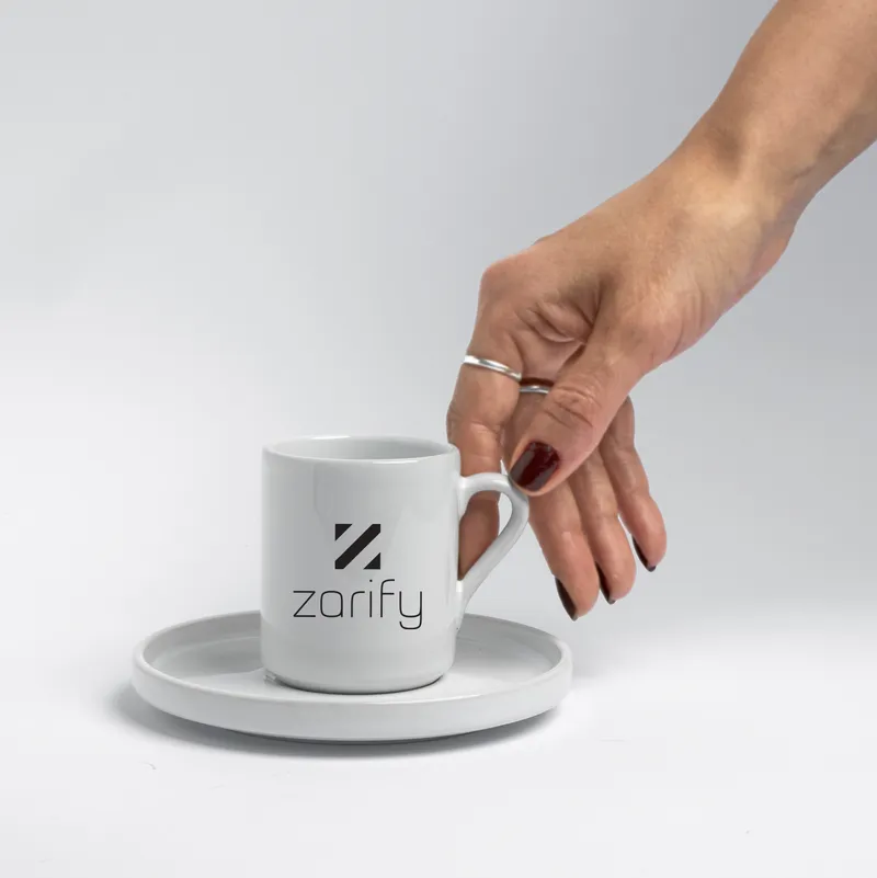 Personalised Logo Espresso Cup Set for Corporate Gifts