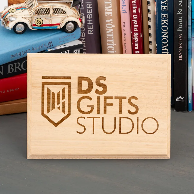 Office Gifts Mini Wooden Frame with Logo Printing
