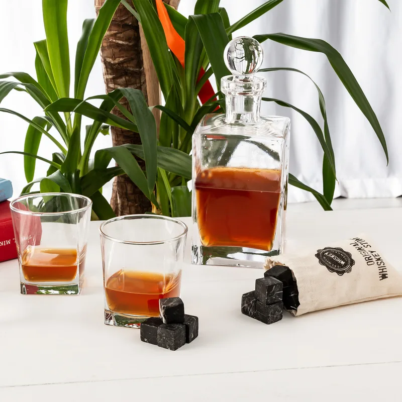 Orkney Whiskey Set in Wooden Box