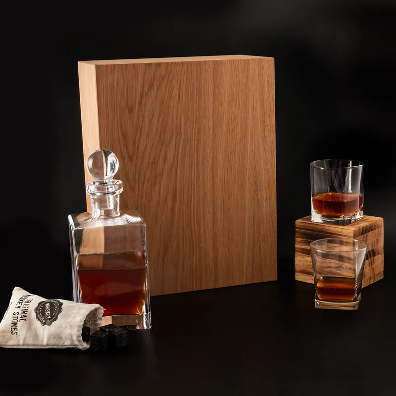 Orkney Whiskey Set in Wooden Box