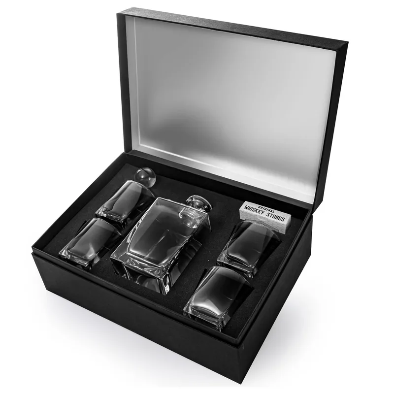 Orkney Whiskey Set with 4 Glasses in Premium Box