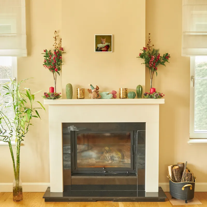 Painting Design Square White Photo Frame