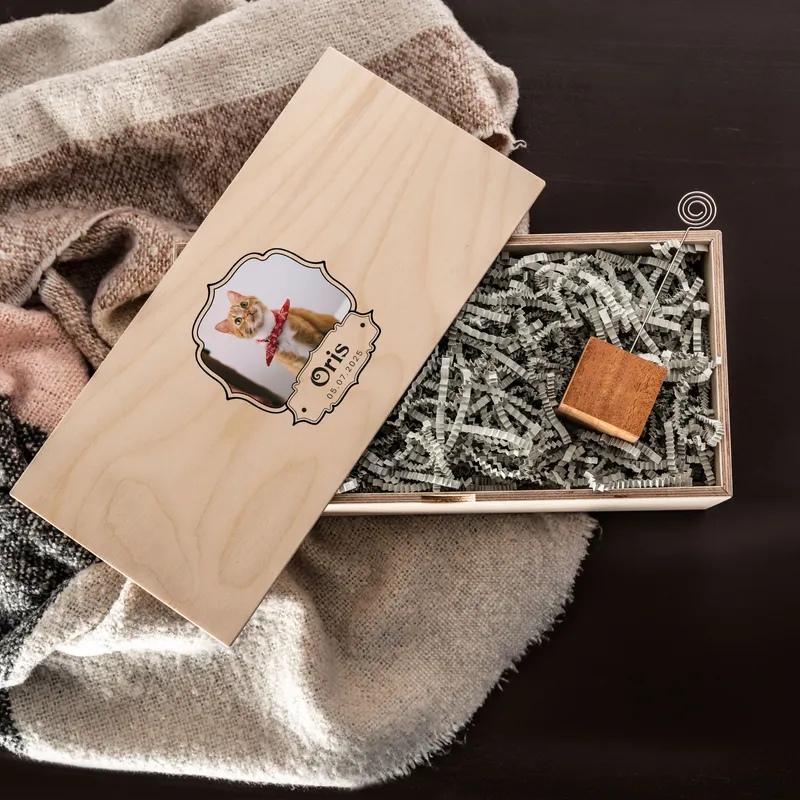 Pawprints on My Heart Memory Box