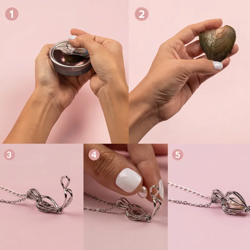 Pearl of Endless Love Necklace Gift Box for Her