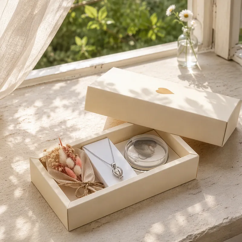 Pearl of Endless Love Necklace Gift Box for Her