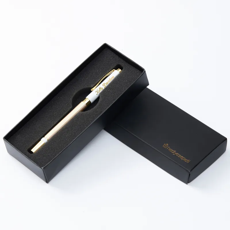 Personalised Gold Engraved Rollerball Pen for Elegant Gifts