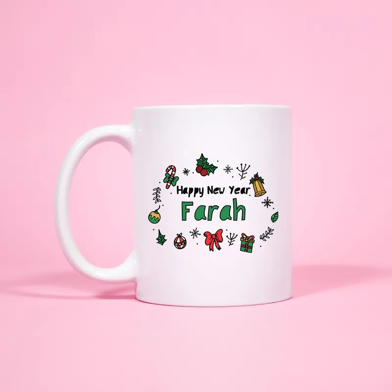 Personalised Christmas Gift Box with Snow Globe