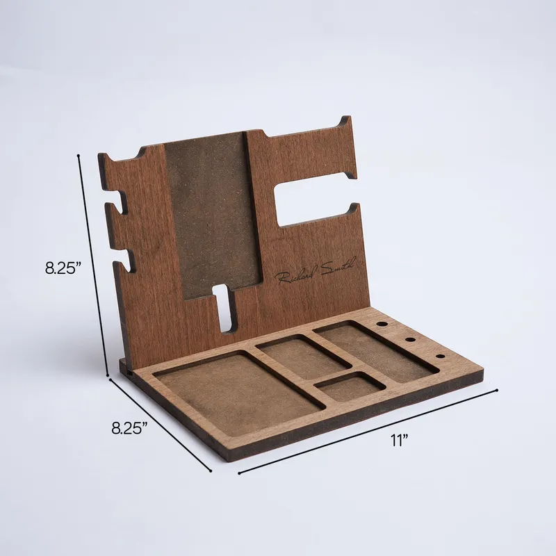 Personalised Desktop Pen and Accessory Organiser