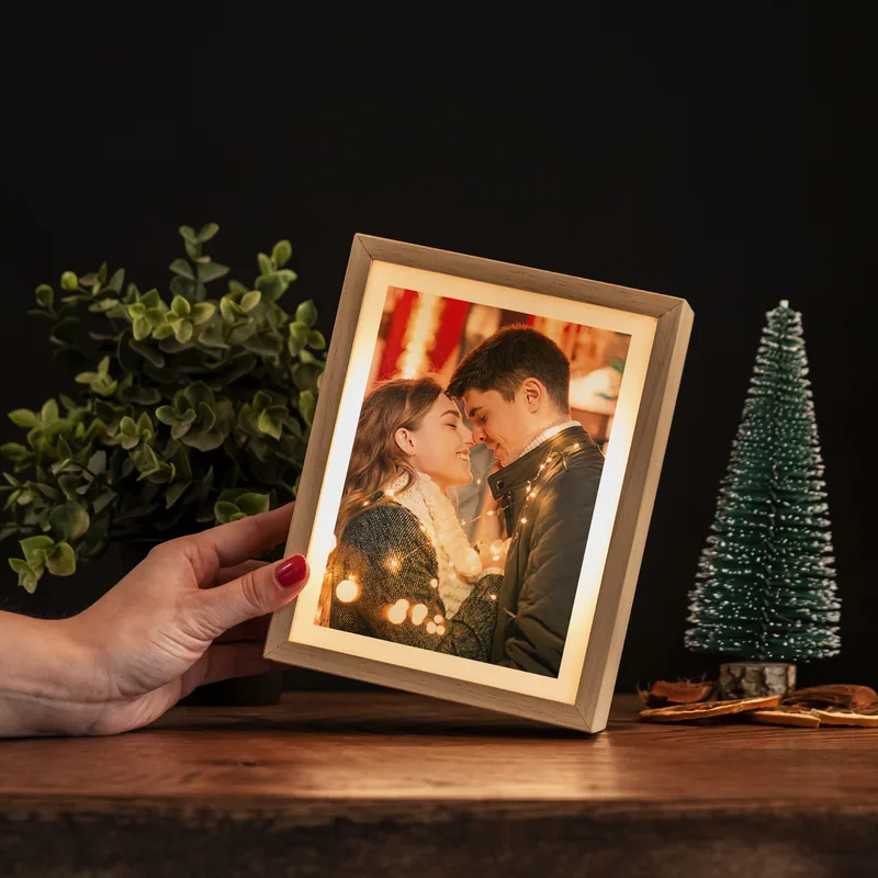 Personalised Photo Printed Decorative LED Lamp