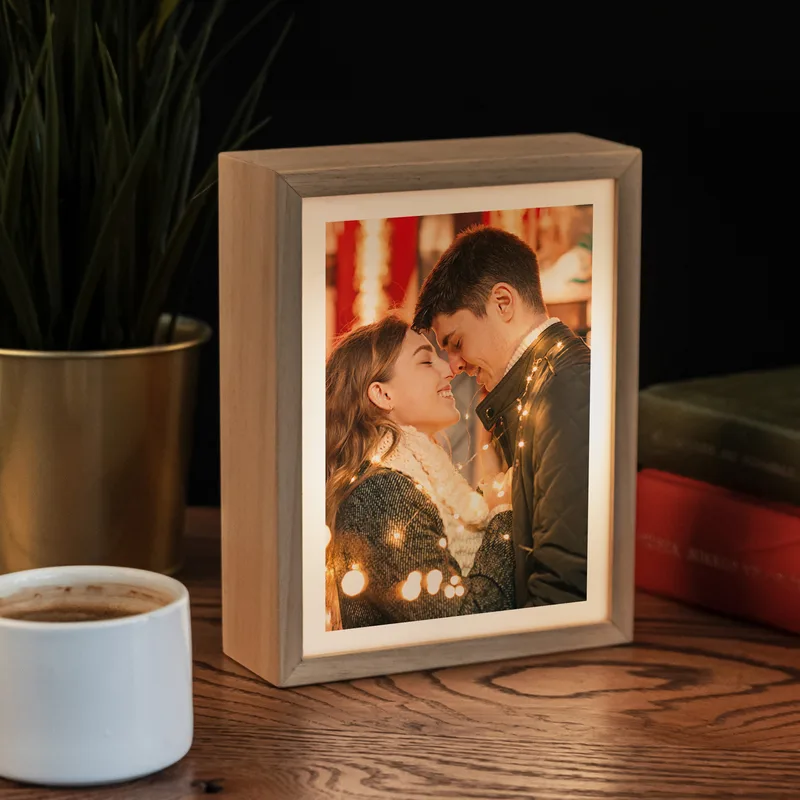 Personalised Photo Printed Decorative LED Lamp