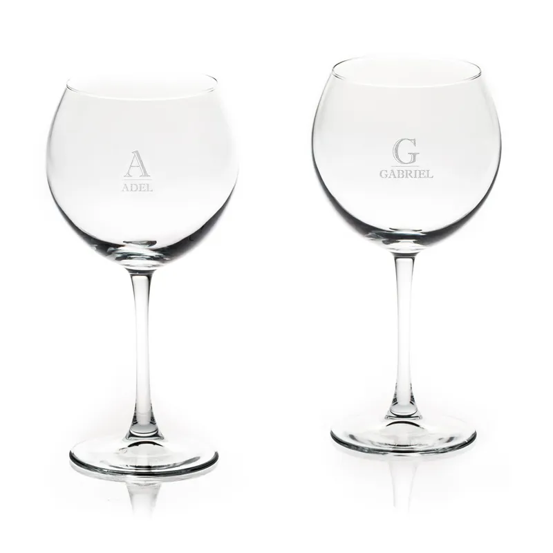 Personalised Piedmont Wine Glass Set for Special Occasions