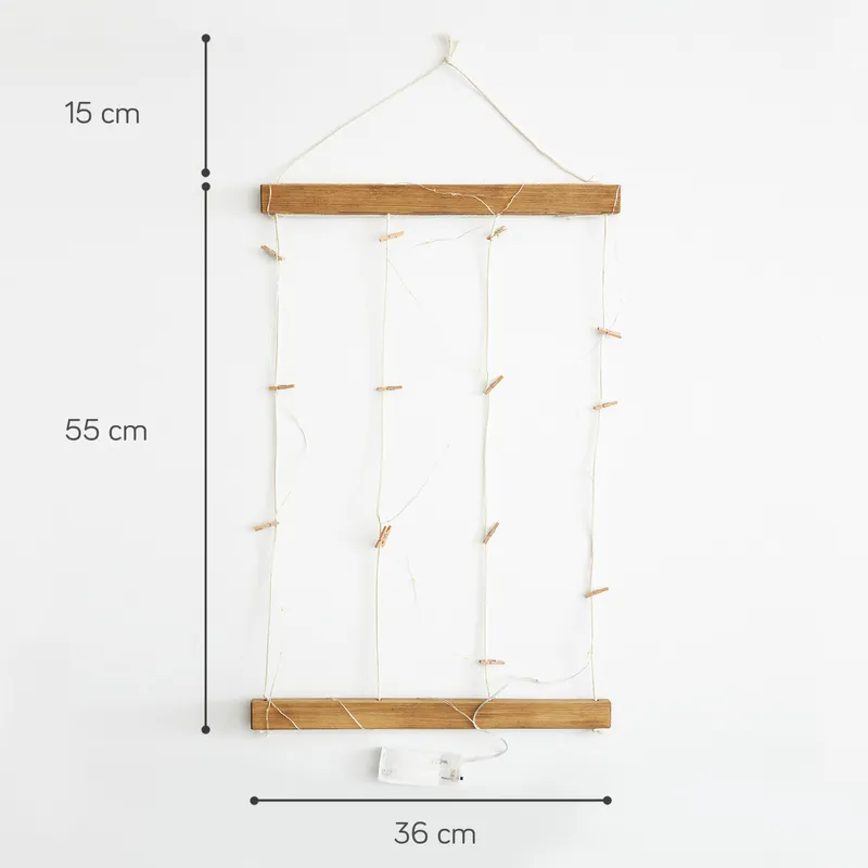 Personalised Polaroid Photo Light Panel 4x4 for Home Decor