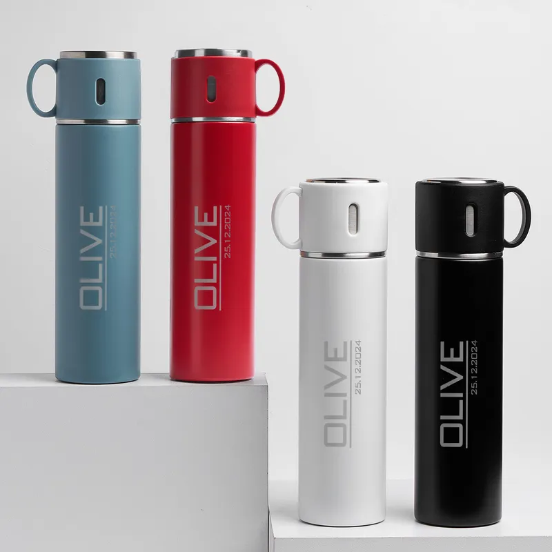 Personalized 19oz Thermos with Lid for Gifts