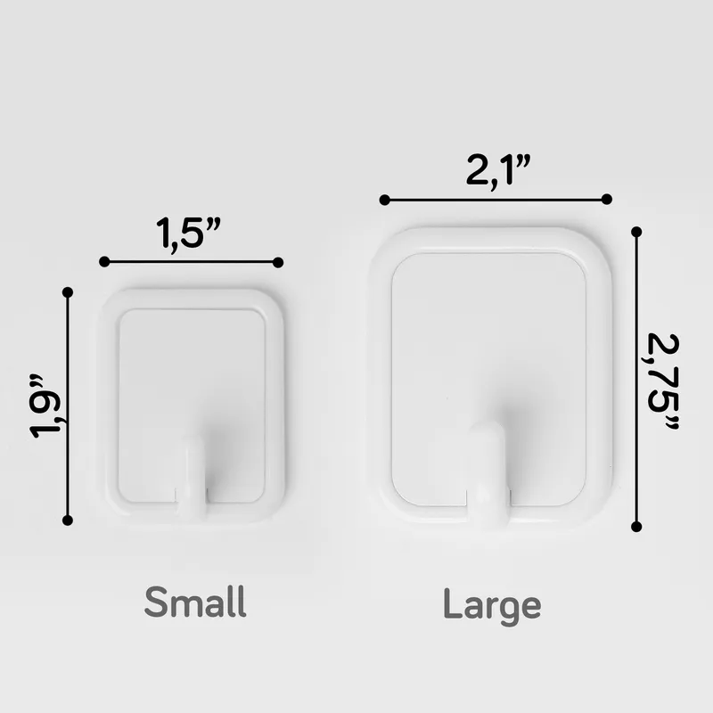 Personalized 3 Hook Towel Holder Set for Bathroom