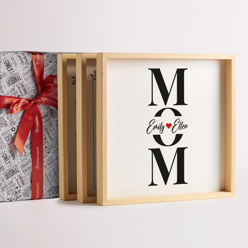 Personalized 3-Piece Frame Gift for Mom