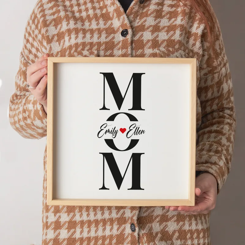 Personalized 3-Piece Frame Gift for Mom
