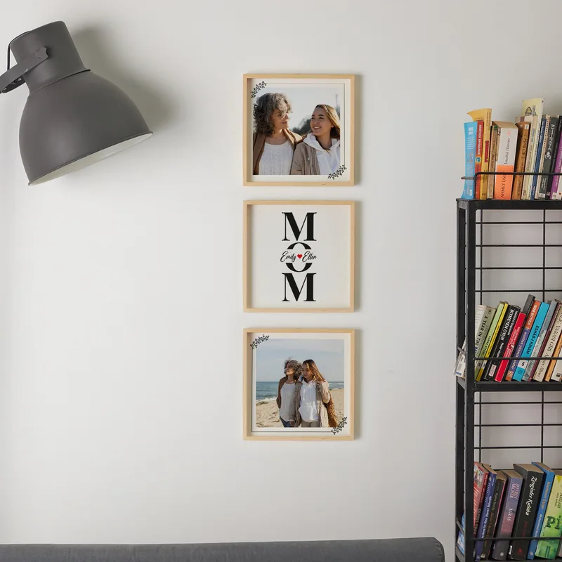 Personalized 3-Piece Frame Gift for Mom
