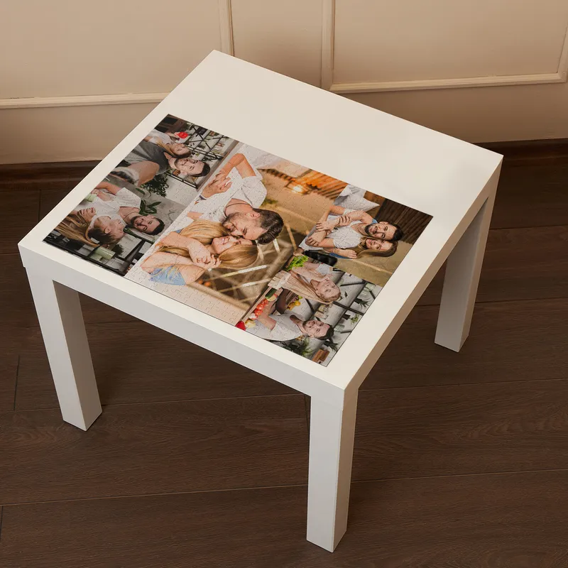 Personalized 500 Piece 5 Photo Collage Puzzle - Without Box