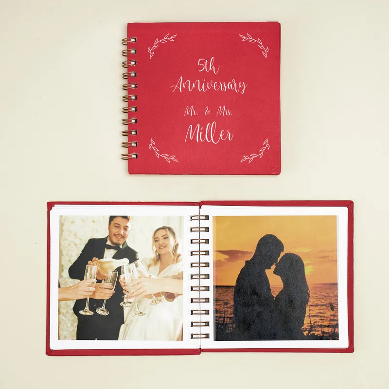 Personalized 72-Photo Anniversary Album