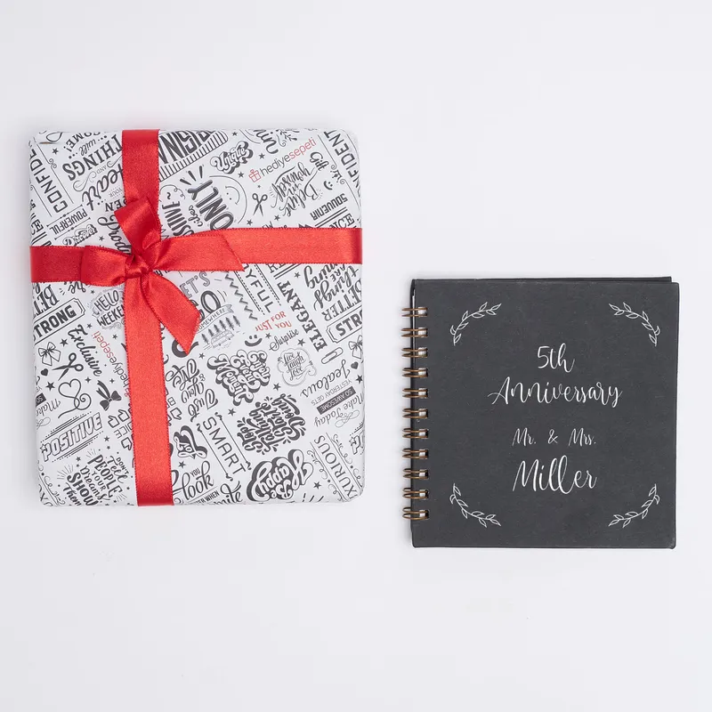 Personalized 72-Photo Anniversary Album