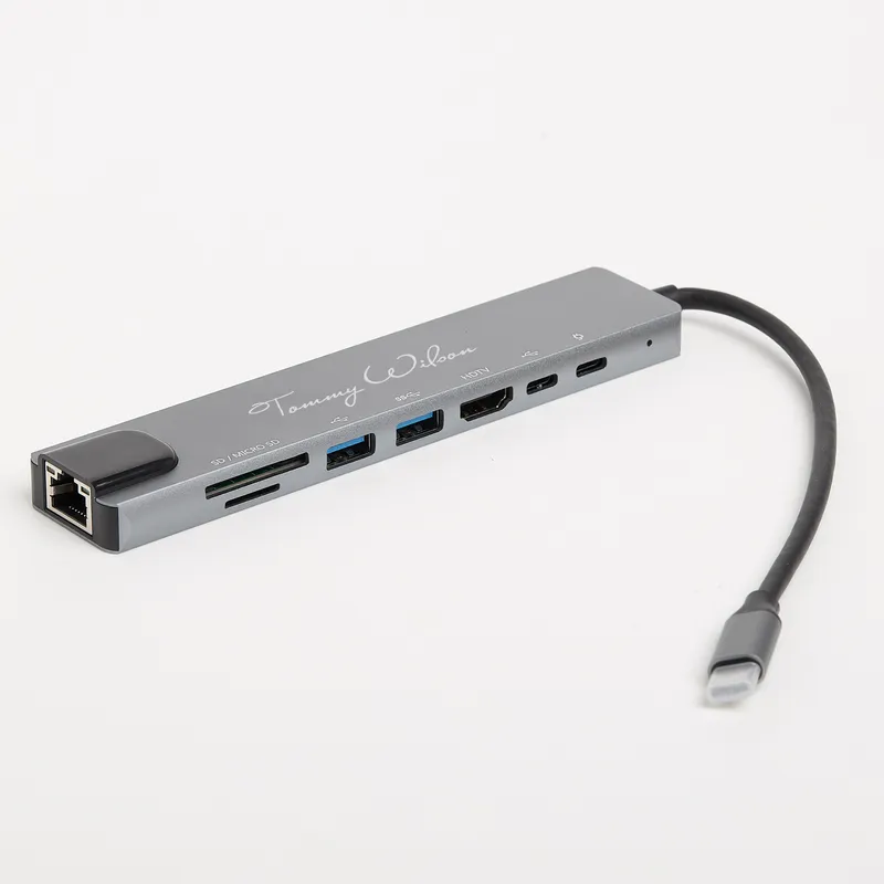 Personalized 8-in-1 Type-C USB Hub