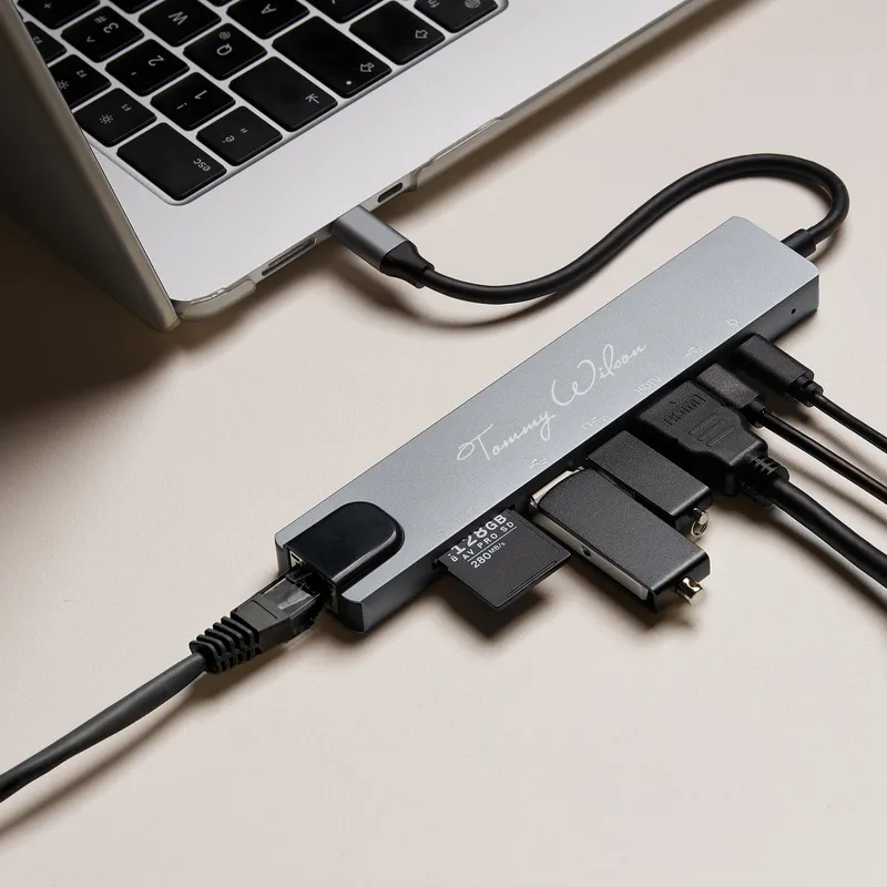 Personalized 8-in-1 Type-C USB Hub
