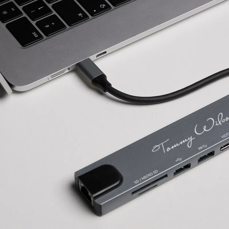 Personalized 8-in-1 Type-C USB Hub