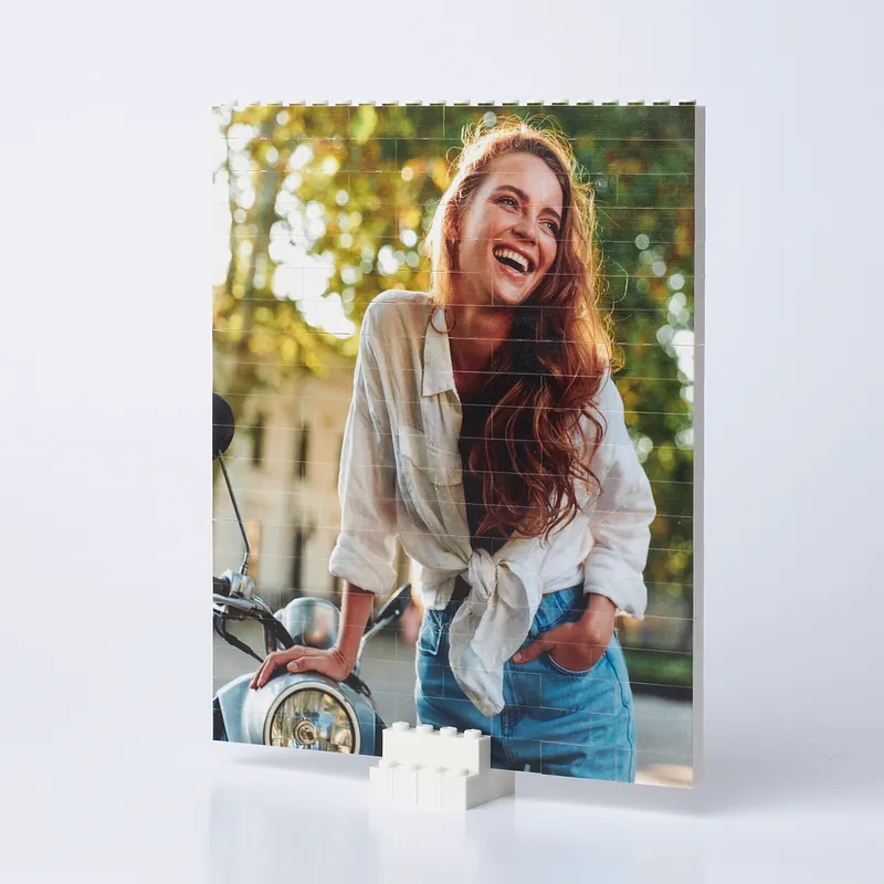 Personalised Photo Block Puzzle with 96 Pieces