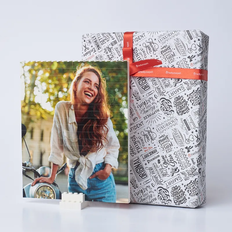 Personalised Photo Block Puzzle with 96 Pieces