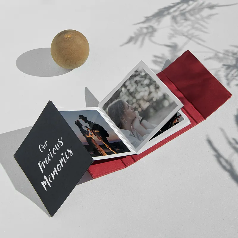 Personalized Accordion Photo Album Keepsake