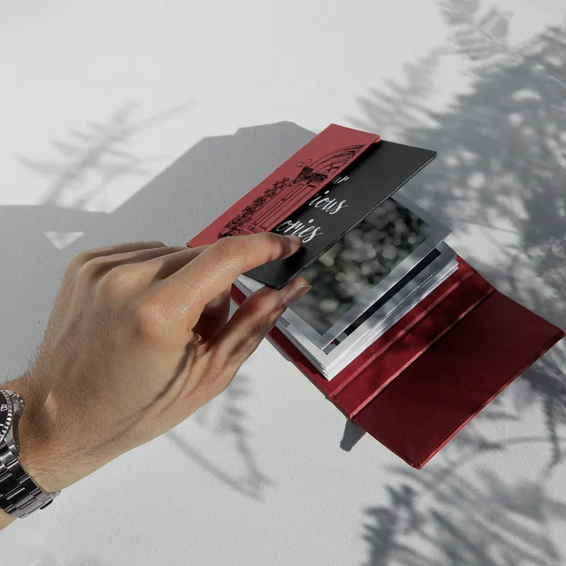 Personalized Accordion Photo Album Keepsake