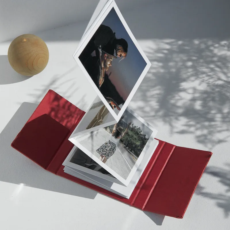 Personalized Accordion Photo Album Keepsake
