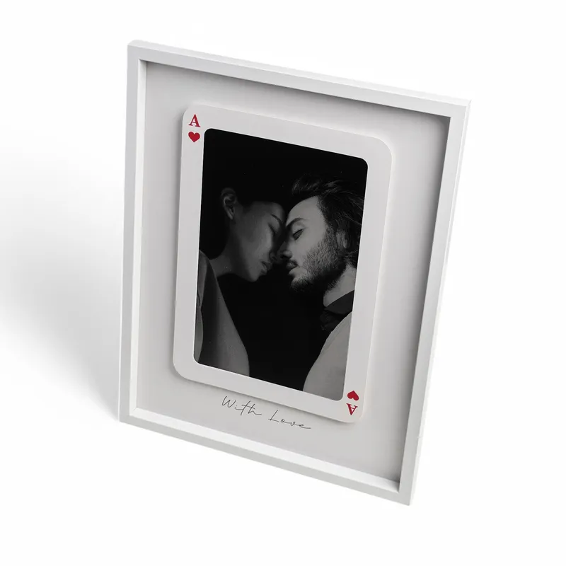Personalized Ace of Love Photo Frame Gift