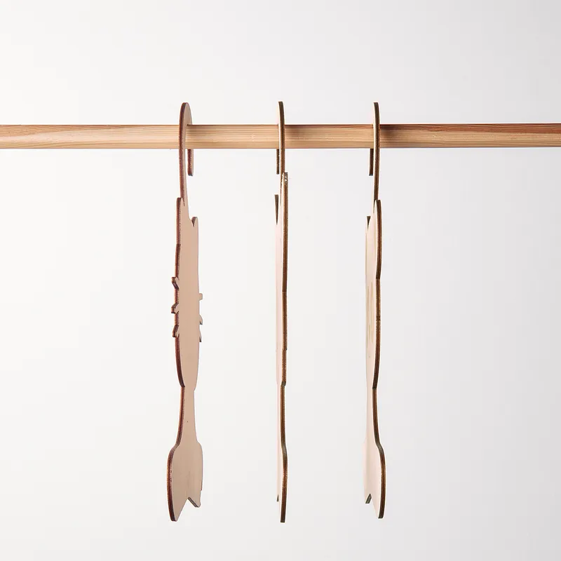 Personalized Animal Clothes Hangers for Baby