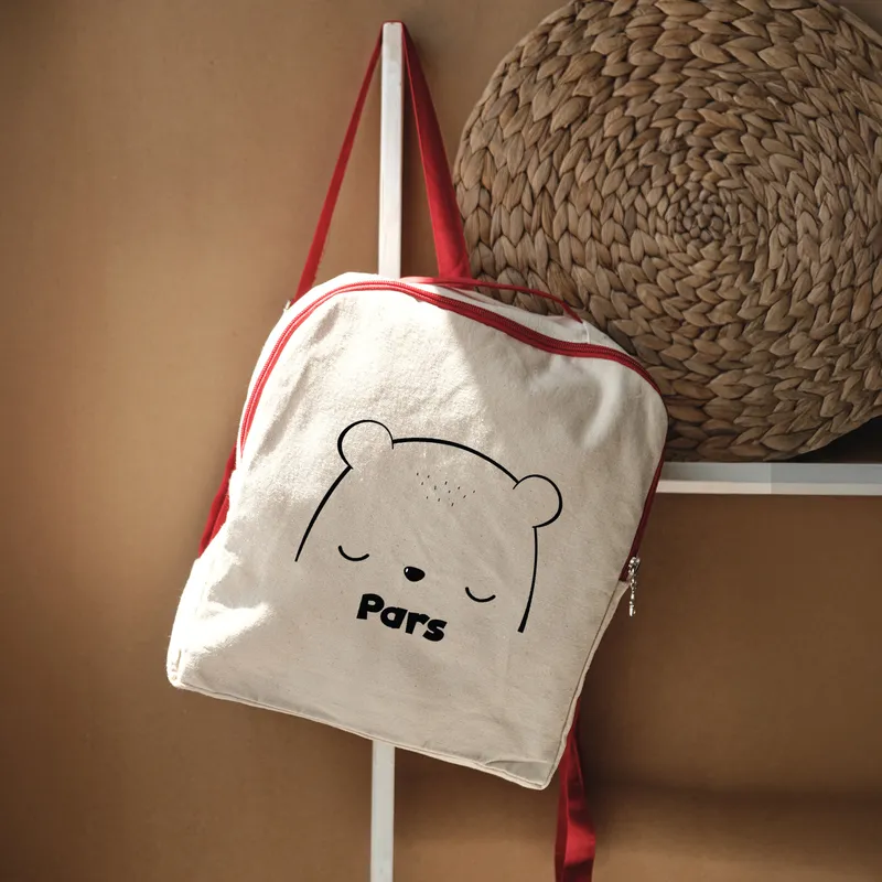 Personalized Animal Print Kids Backpack