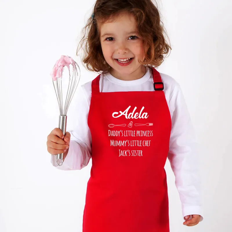 Personalized Apron for Little Chefs