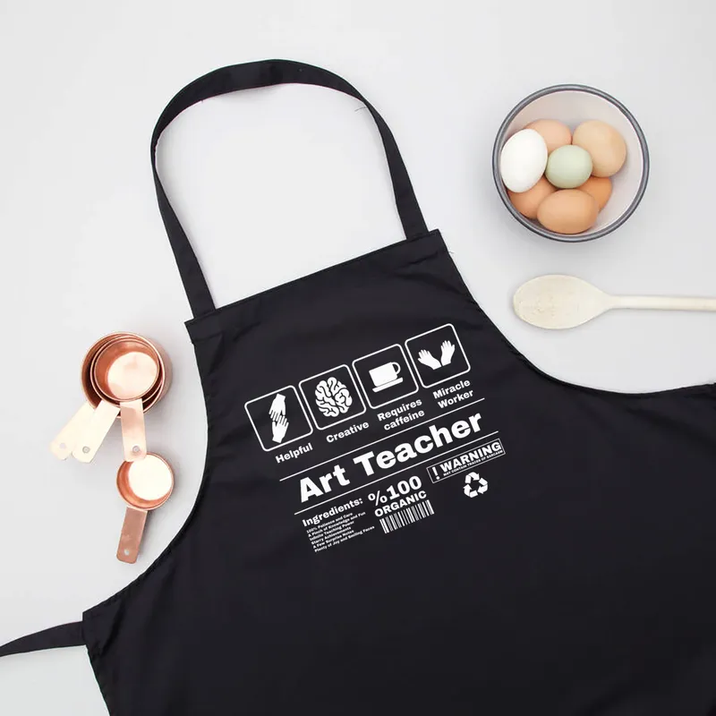 Personalized Art Teacher Apron Perfect Teachers' Day Gift