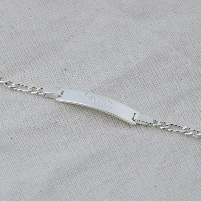 Personalized Baby Bracelet with Name for First Birthday Gift