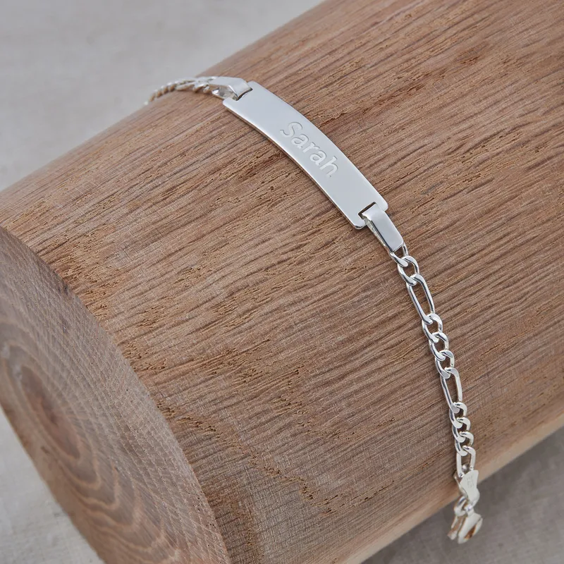 Personalized Baby Bracelet with Name for First Birthday Gift