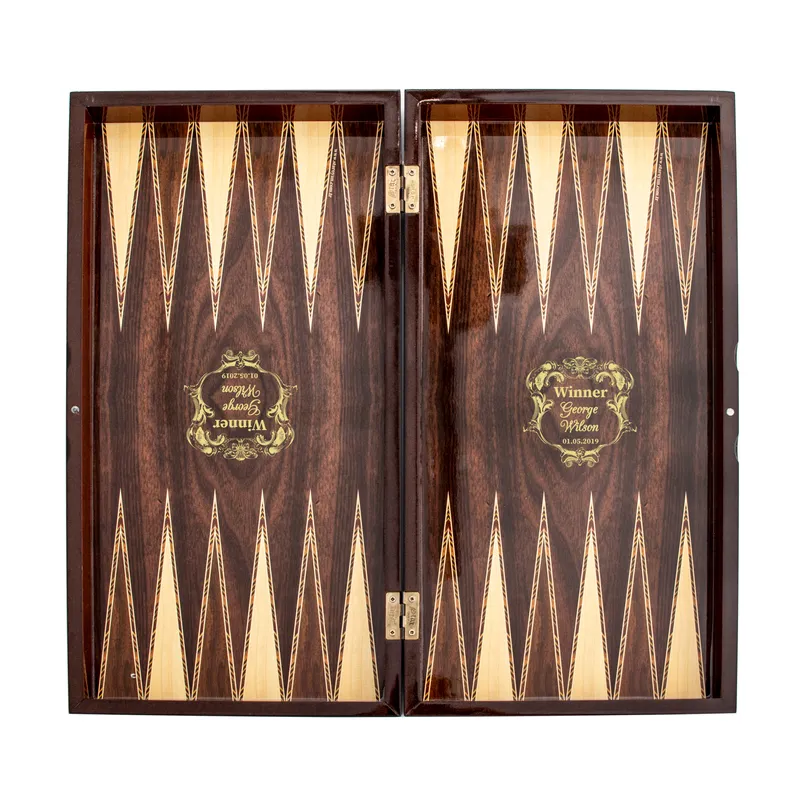 Personalised Father's Day Backgammon Set for Dad