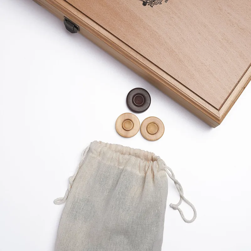 Personalised Beech Backgammon Set for Couples